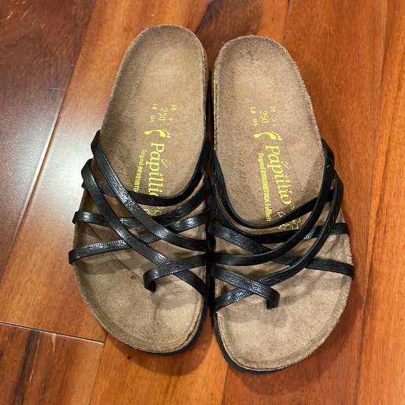 Birkenstock Papillio Sandals with Thin Straps. USA Women's Size 9 EU 39 - Picture 1 of 2